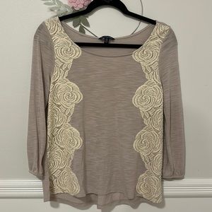 American Eagle Outfitters blouse with lace
